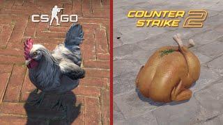 CS2 Easter Eggs vs CS:GO