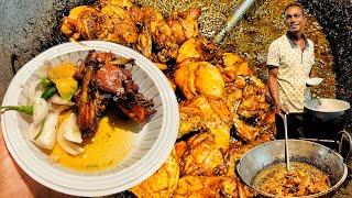 তারকনাথের মুরগী ভাজা  প্রতিপিস ৬০ টাকা  Extreme Streetfood of Bangladesh