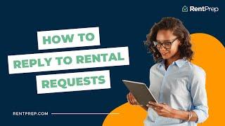 How To Reply To Rental Requests