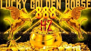 888Hz 88Hz 8Hz + Music Attract Money | Abundant golden rain | Attract endless blessings & prosperity