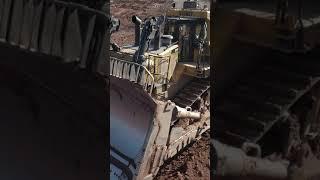 Cat D11T Dozer Ripping Rock #shorts