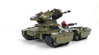 Halo Mega Construx Designer Series UNSC Scorpion Tank REVIEW