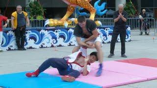 Chinese Wrestling Showcase: A Thrilling Performance at the 5th Toronto Dragon Culture Festival