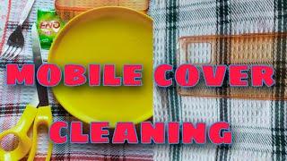 Mobile Back Cover Cleaning Using ENO ||Clean Silicon Cover #Eno