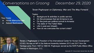 Tevan Poghosyan on Diplomacy, War and The Way Forward (#37 - Dec 29, 2020)