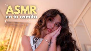 ASMR en tu camita | Atención personal, toco tu carita & EAR MASSAGE