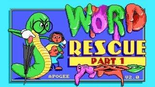 LGR - Word Rescue and Math Rescue - DOS PC Game Review