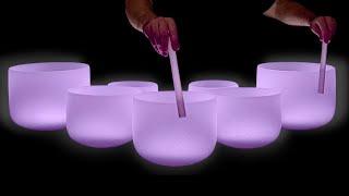 Instant Relaxation with 432 Hz Crystal Bowl Healing Sounds