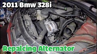 2011BMW 328i Alternator and belt replacement guide   BMW stalled out