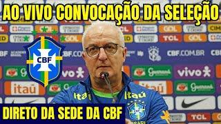 CONVOCAÇÃO DA SELEÇÃO BRASILEIRA - TRANSMISSÃO AO VIVO DIRETO DA CBF / ELIMINATÓRIAS 2026