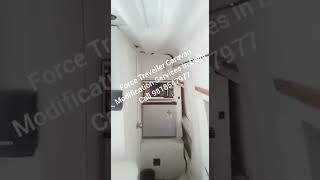 Force Traveller Luxury Caravan Modifications Services in Delhi. Caravan Modifications in Delhi