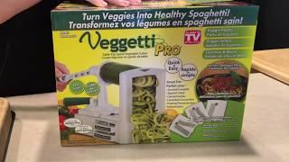 Veggetti Pro Reveal/unBoxing and Test of Apples - Ronda in the Kitchen