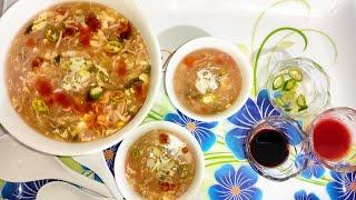 Hot and Sour  Soup| Chicken Corn Soup| Chicken Corn Soup Recipe Pakistani