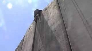 Climbing the wall in the Westbank