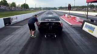 Ron Stangs 3000hp Stangs twin turbo 10.5 outlaw mustang