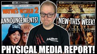 GLADIATOR 2 And Wayne’s WORLD 2 On 4K! | The Physical MEDIA Report #253