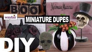 Miniature Dollhouse Dupes for Halloween in One Sixth Scale