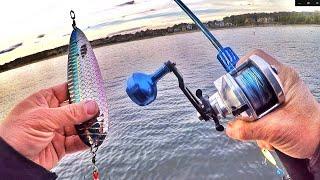 Striper Fishing for Dummies! Flutter Spoon Edition. Striped Bass Fishing.