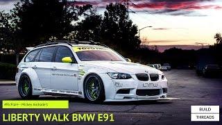 Mickey Andrade's Liberty Walk BMW E91 #RicFlare