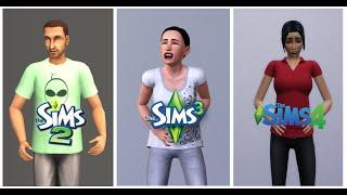  Sims 2 vs Sims 3 vs Sims 4 : Life (Part 1)