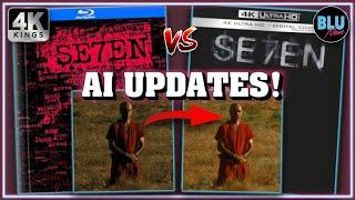 SEVEN 4K VS BLU-RAY | Did Fincher Go Too Far? Se7en 4K AI Updates & Changes Reviewed | 4K Kings