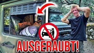 WIR WURDEN AUSGERAUBT BEIM VANLIFE!