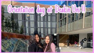 DEAKIN UNIVERSITY ORIENTATION DAY| FIRST DAY AT DEAKIN UNIVERSITY AUSTRALIA| TAM VLOGS ️