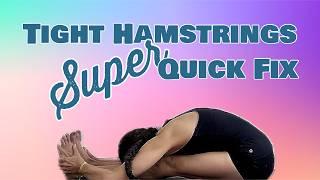 ONE BREATH Miracle Fix For Tight Hamstrings (Yeah, Really!) 