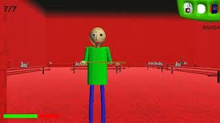 Baldi's basics but you start fast and you become slow - Baldi's basics challenge