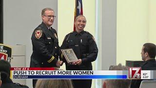 Durham police looking for more female officers