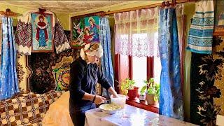 The charm of life in a mountain Carpathian village is far from civilization