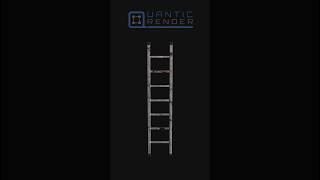 Outdoor Ladder 001 - CGTrader 3D Model Collection