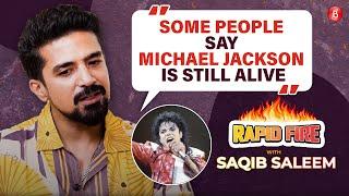 Rapid fire ft. Saqib Saleem on meeting Michael Jackson, waking up as SRK, Salman & Aamir Khan