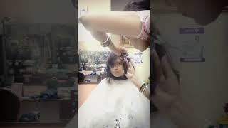 Step Cut For Medium Hairs | Step by Step | Cutting | Hairs | Madhabi Beauty Parlour#hairstyle