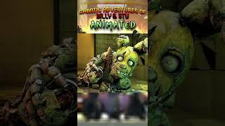 BILLY VS SPRINGTRAP #fnaf #springtrap #dbd #deadbydaylight #scream #ghostface #horror #animated #sfm