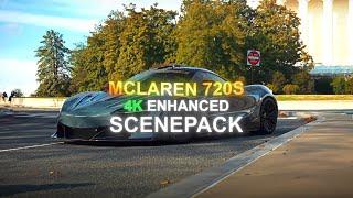 McLaren 720s Scenepack | 4K | Car Clips | ScenesByZero