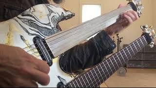 SONS OF APOLLO 'God Of The Sun' - Bumblefoot fretless guitar solo up close...