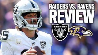 Raiders vs. Ravens Week 2 Game Review | PFF