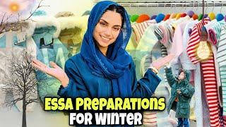 Essa's preparation for winter  | Kv Family |