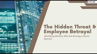Hidden Threat of Employee Cheating - Contact Sleuths India Detectives today!