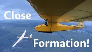 FORMATION FLIGHT IN THE GRUNAU BABY | Flying Simon