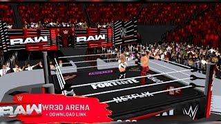 WWE RAW NETFLIX 2025 ARENA FOR WRESTLING REVOLUTION 3D!