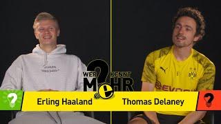 Erling Haaland vs Thomas Delaney | Wer kennt mehr? - Das BVB-Duell