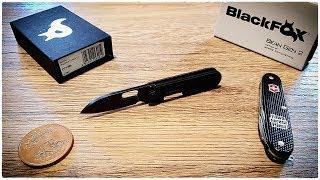 Black Fox Bean Gen 2 (440C/G10) BF-719G10 all black | EDC Gear Tool Werkzeug