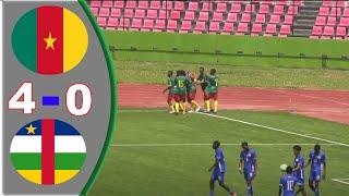 Cameroun  RCA République centrafricaine 4 - 0 Résumé de la rencontre UNIFFAC TOURNOI ZONAL U20 2025