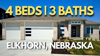 Inside a Beautiful Model Home in Elkhorn, NE – Perfect for Families!