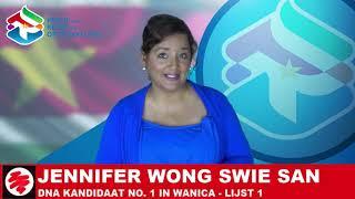 Jennifer Wong Swie San - DNA kandidaat Wanica - #KiesPRO