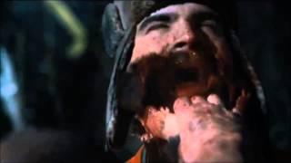 Hatchet jaw ripping scene