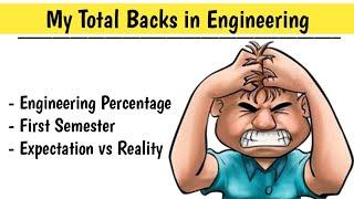 Engineering First Semester Expectation - Backs and Percentage - IOE