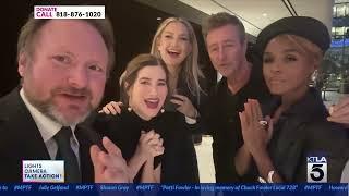 A Message from Rian Johnson, Kathryn Hahn, Kate Hudson, Janelle Monae, and Edward Norton